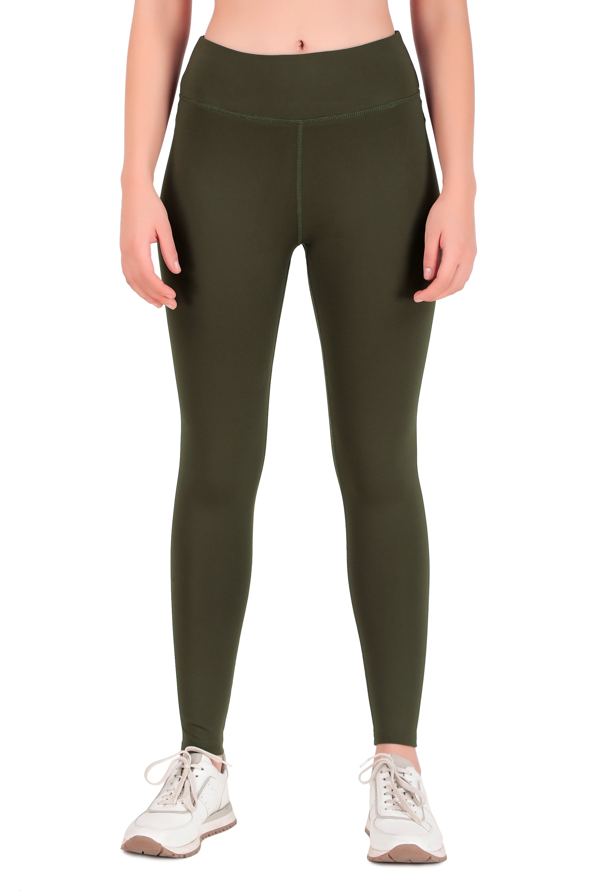 Essential Olive Active Full Length Leggings