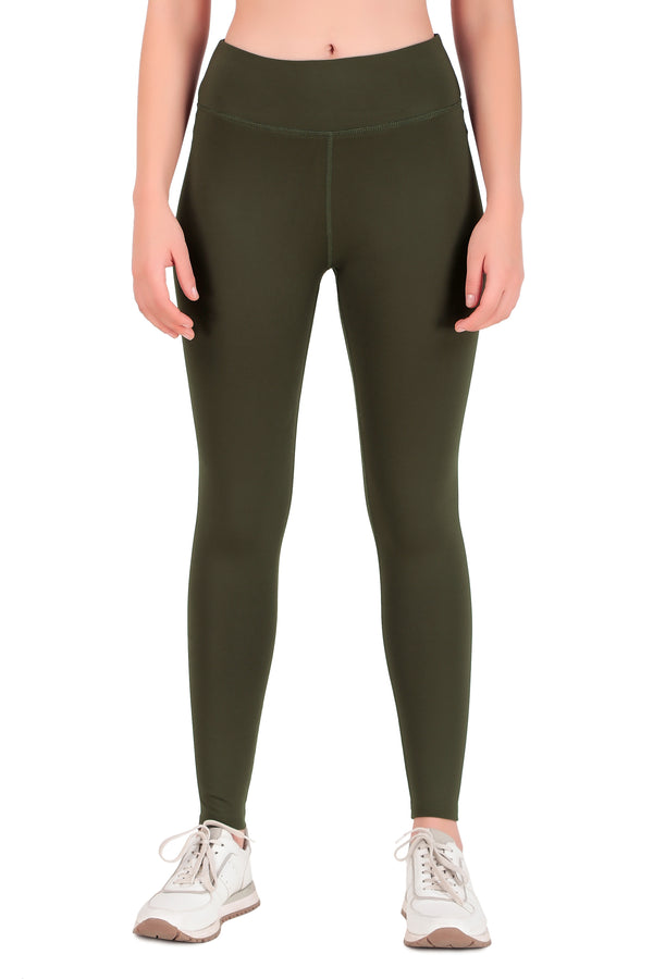 Essential Olive Active Full Length Leggings