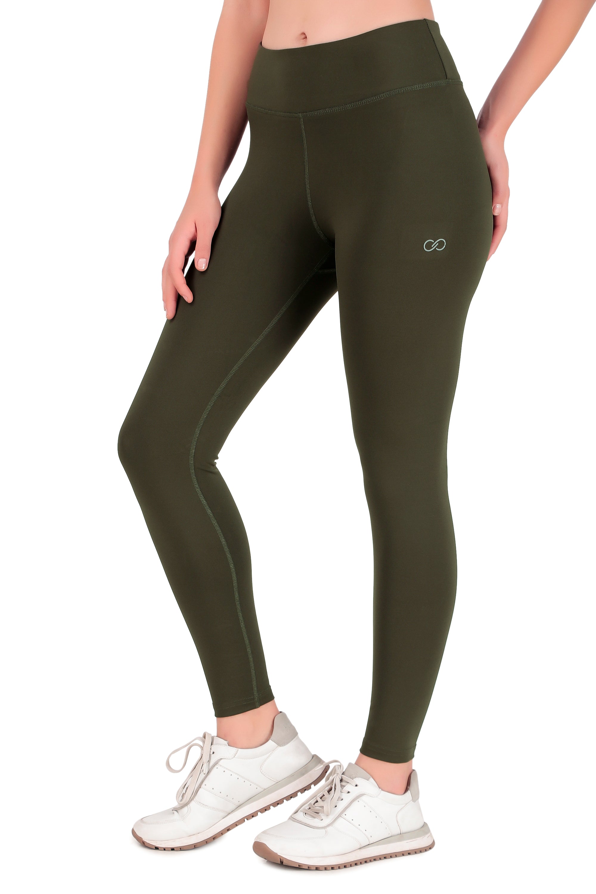 Essential Olive Active Full Length Leggings