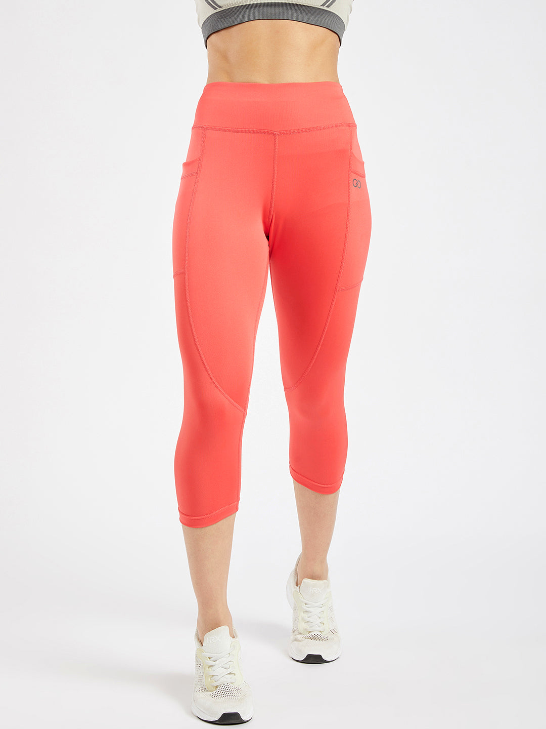 Plus Size - Performance Core Crop Active Legging With Side Pockets - Torrid
