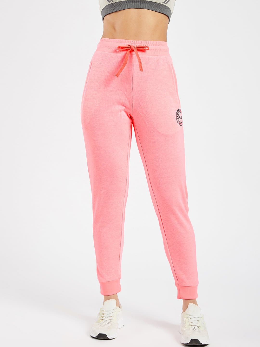 Blush Pink Marl All Day Joggers