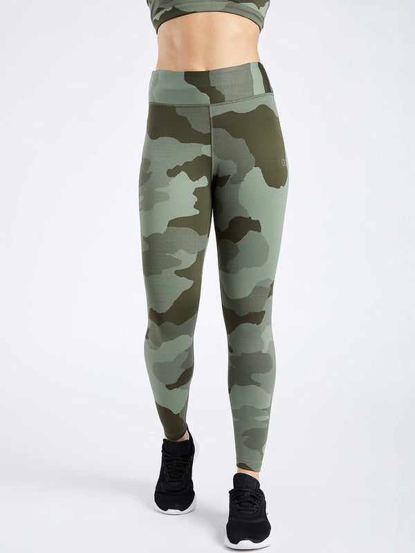Camo Jacquard Full Leggings