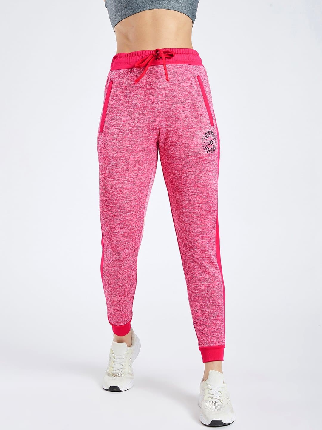 Hot Pink Marl All Day Joggers