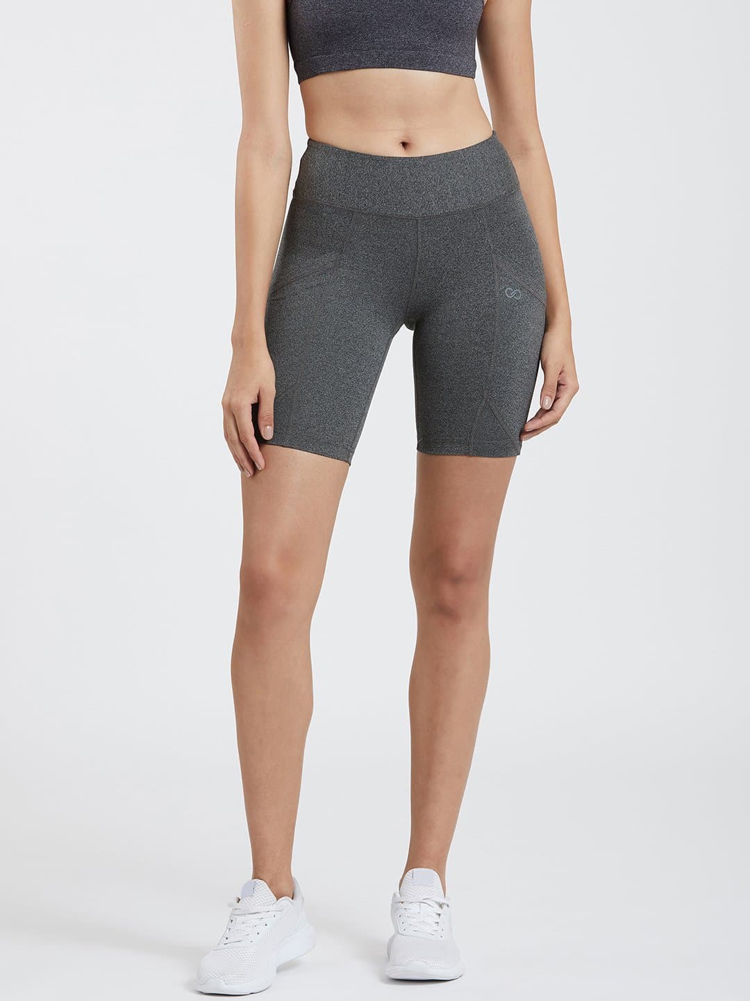 Creeluxe Fierce Charcoal Grey Women's Shorts