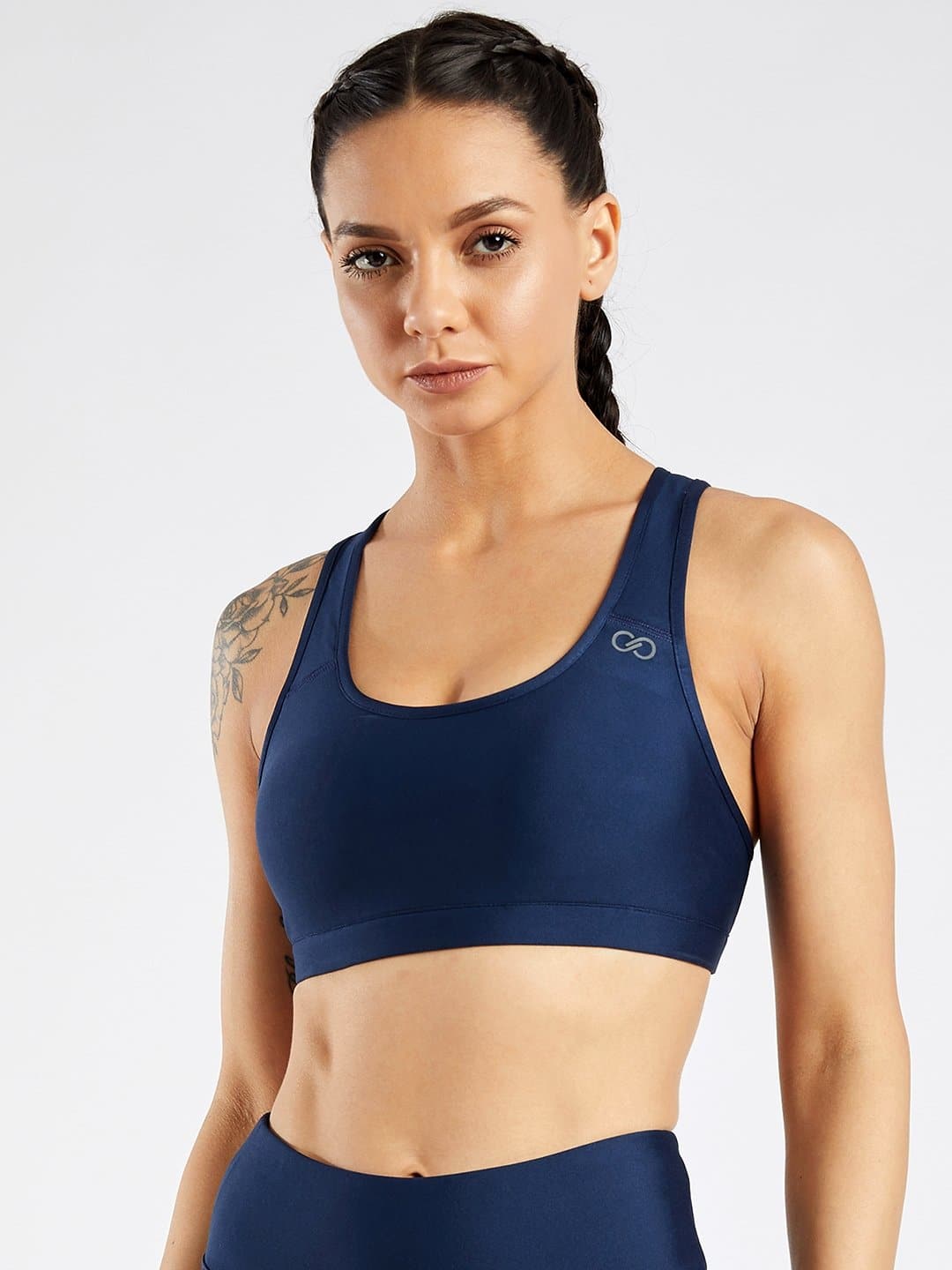 Maxtreme Active Navy Blue Sports Bra