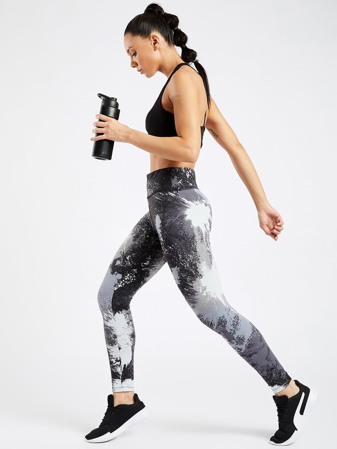 Maxtreme Galaxy Printed Full Length Leggings