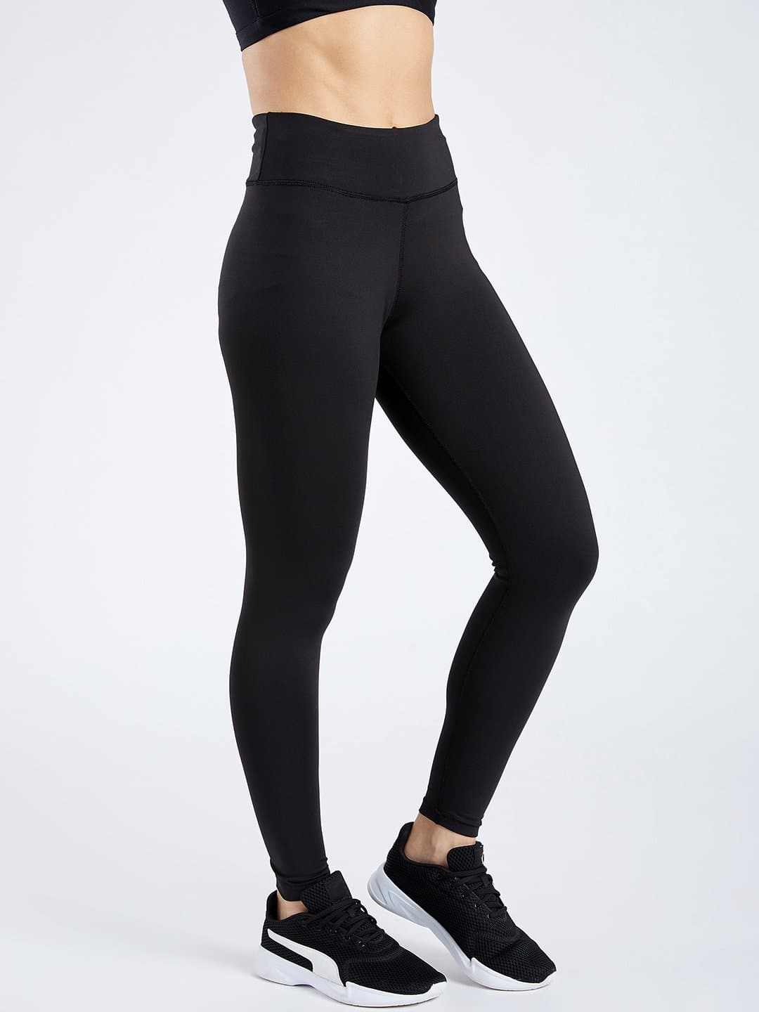 Active Black Full Leggings