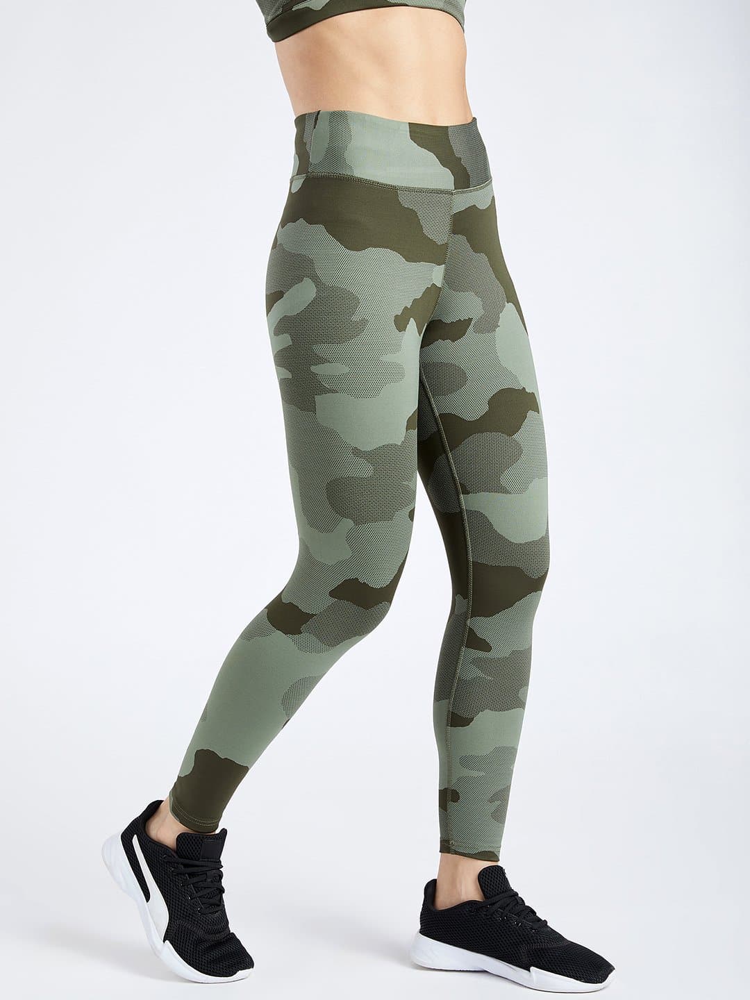 Camo Jacquard Full Leggings