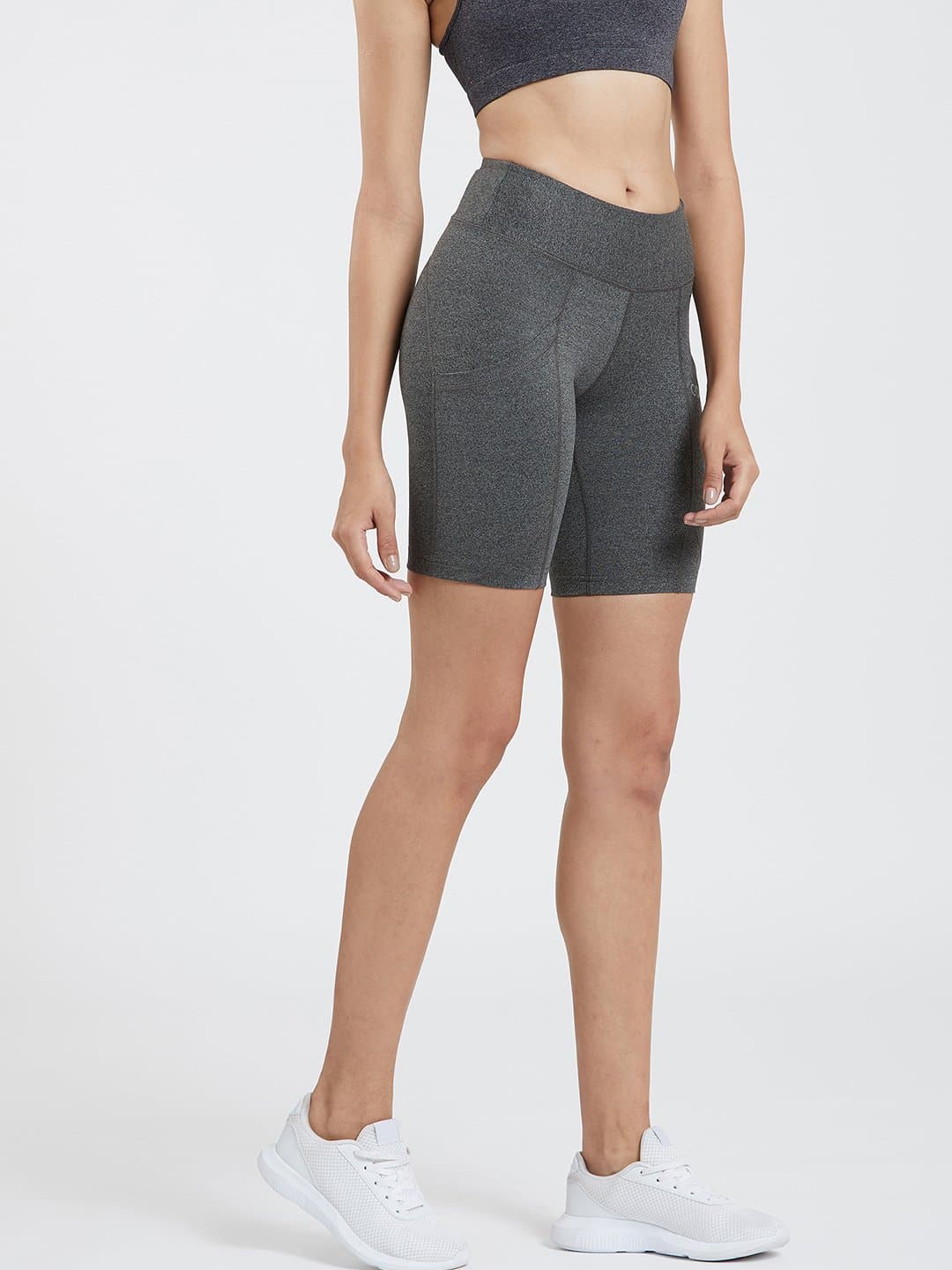 Creeluxe Fierce Charcoal Grey Women's Shorts