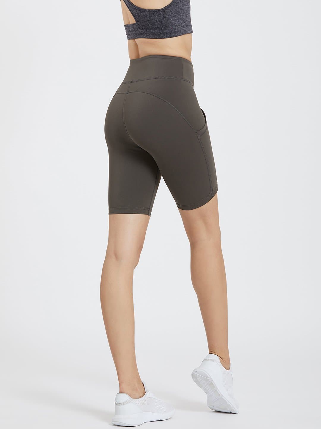 Creeluxe Fierce Dark Grey Women's Shorts