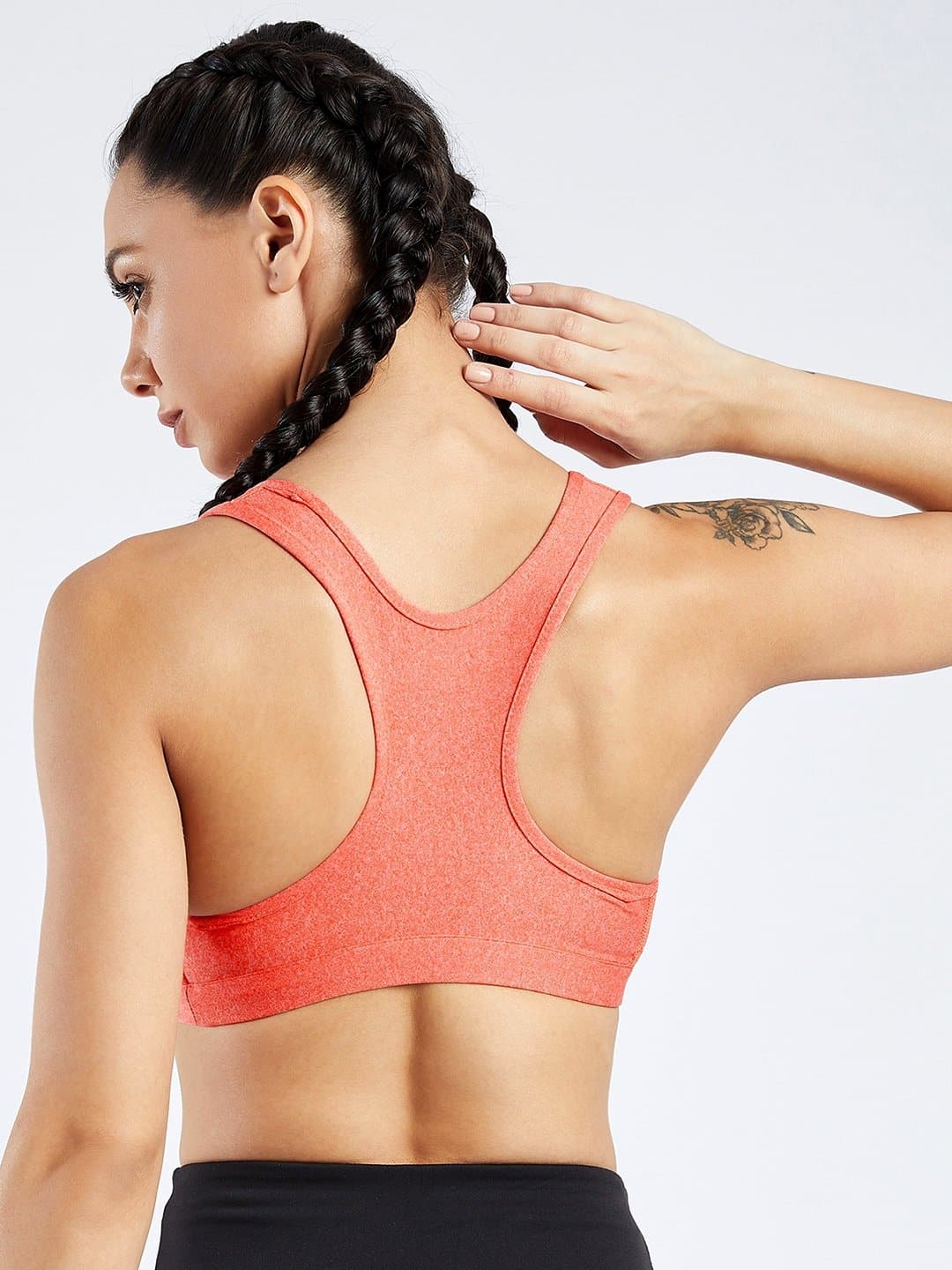 Creeluxe Active Sunset Orange Sports Bra