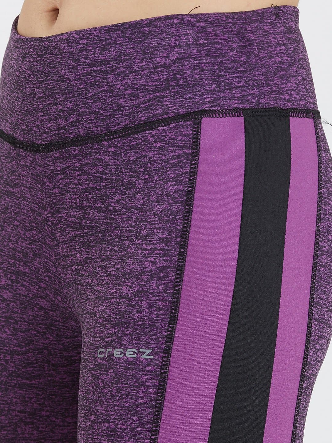 Essential Side Paneled Marl Full Length Leggings