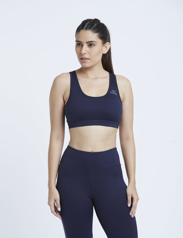 True Navy Hardcore Sports Bra