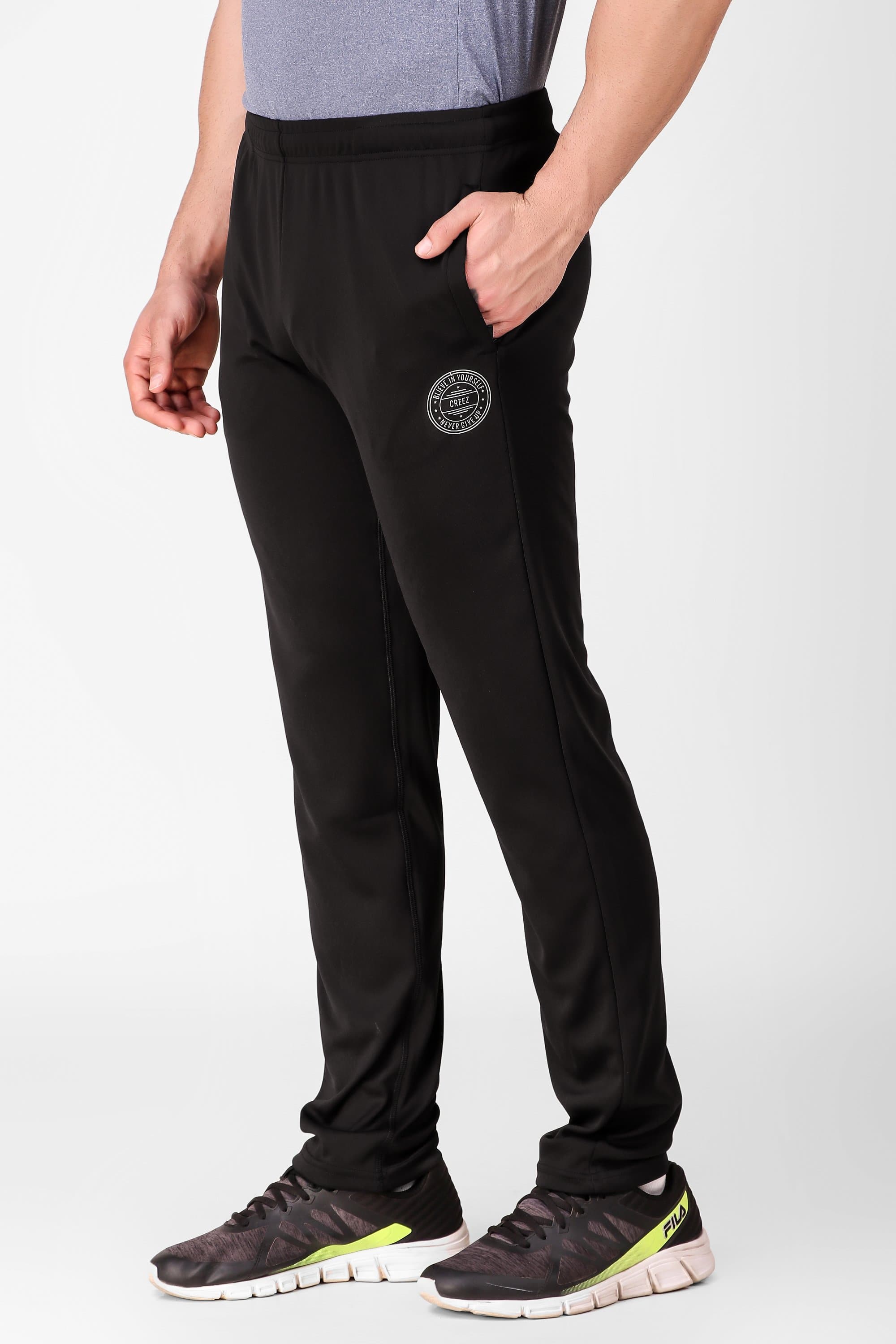 Buy Black Track Pants for Men by FILA Online  Ajiocom
