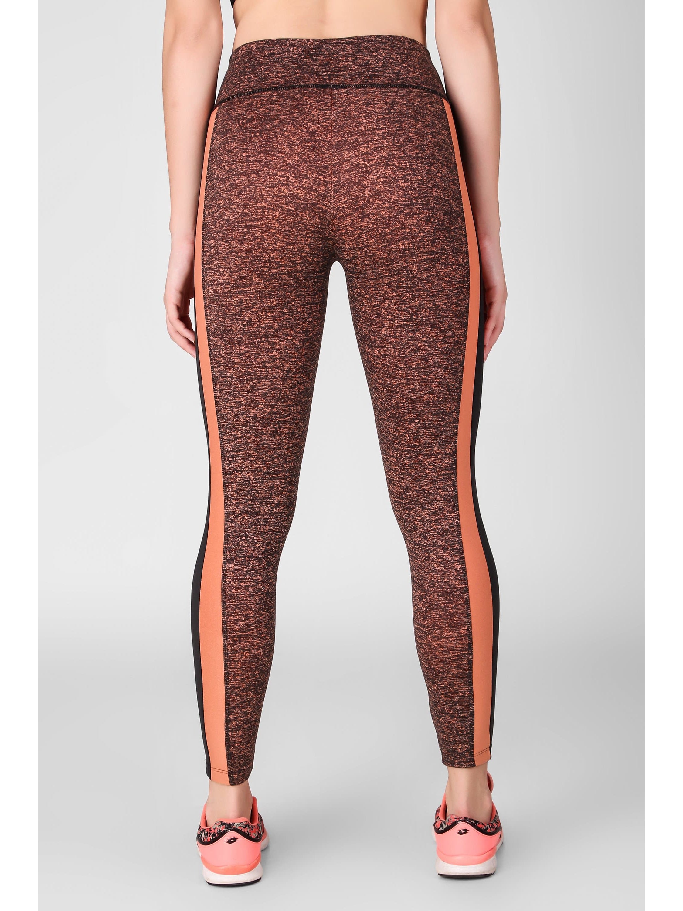 Essential Side Paneled Marl Full Length Leggings